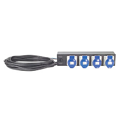 APC Rack PDU Extender, Basic, 2U, 32A, 230V, (4) IEC 309-32 unité de distribution d'énergie Noir 4 sortie(s) CA