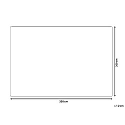 Avis Beliani Plaid blanc cassé 200 x 220 cm SAMUR