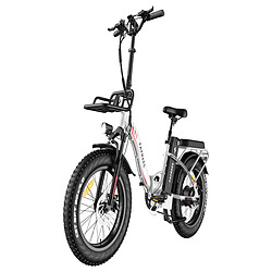 Acheter Vélo Électrique FAFREES F20 Max - 500W Batterie 864WH Autonomie 75KM Freins à Disque | Blanc