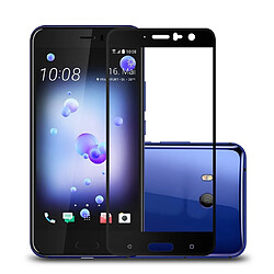 HTC U11 4G - Protection d'écran en verre trempé FULL COVER NOIR - Tempered glass Screen protector 9H premium / Films vitre Protecteur d'écran HTC U11 smartphone 2017/2018 - Version intégrale avec accessoires - XEPTIO