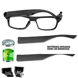 Acheter Lunettes Intelligentes Tactile Caméra HD 1080P WiFi, Enregistreur Vidéo, Conduite Automobile, Plein Air, Carte mémoire 128 Go