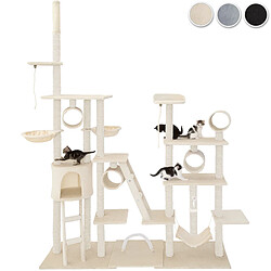 Tectake Arbre à Chat Snooky 261 cm - noir