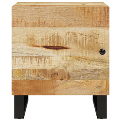 Avis Maison Chic Table de chevet, Table de Nuit, Meuble de Rangement 40x33x46 cm Bois de manguier solide