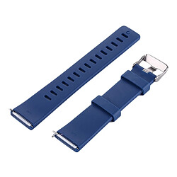 Acheter Wewoo Bracelet pour montre connectée Fitbit Versa Simple Mode De En Silicone Bleu Foncé