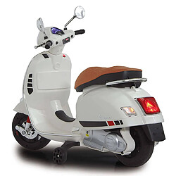 Jamara Voiture jouet Vespa GTS 125 Blanc 12 V pas cher