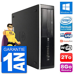 PC HP 8300 Elite SFF Intel G630 RAM 8Go Disque Dur 2To Windows 10 Wifi · Occasion 