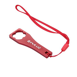 Wewoo Pour GoPro HERO6 / 43225 rouge session / 4 session / 43163 + / 3/2/3, Xiaomi et d'autres appareils-photo d'action L'alliage d'aluminium de commande numérique par ordinateur de serrent l'outil de clé de chapeau de vis 