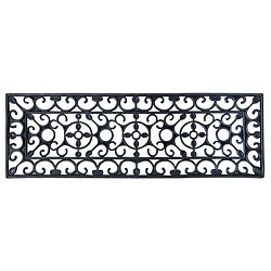 Esschert Design Paillasson tapis caoutchouc escalier - 75 x 25 cm