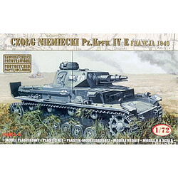 German Tank Pz.Kpfw.IVE France 1940 - 1:72e - Mirage Hobby