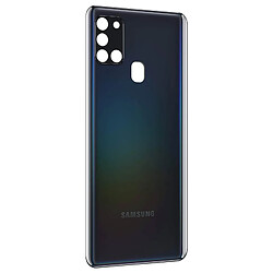 Cache Batterie Samsung Galaxy A21s Façade Arrière Originale Samsung Noir