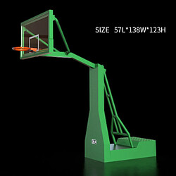 Avis Modèle De Cerceau De Basket-ball En Plastique 1/32 Pour Figurines D'action Accessoires De Scène Vert