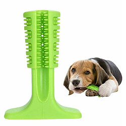 2-4 Pièces Jouets Pour Chiens Chiot Nettoyant Pour Dents Molaires Bâton Trainging Chien 1 L-vert 1 S-bleu