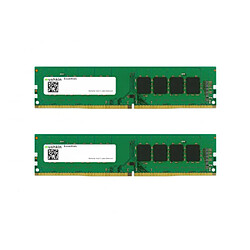 Mushkin Essentials Mémoire RAM 16Go (2x8Go) DDR4 3200MHz CL22 Vert 