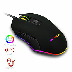 Pack GAMER 2 en 1 ADVANCE PRO-GTA210 PS5 XBOX SWITCH PC SOURIS RGB + CLAVIER RGB GAMING