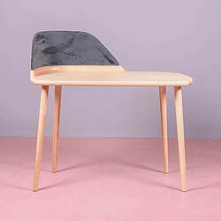 Acheter Nest Dream Bureau scandinave en frêne et velours - Cattelan