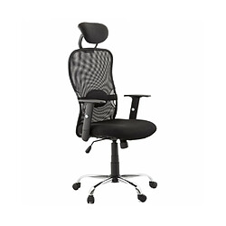 Kokoon Design Fauteuil de bureau SOVIET BLACK 62x62x129 cm