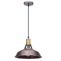 Stoex Suspension Luminaire Rétro en Métal Lampe À Suspension Vintage Plafonnier D'Intérieur Pour Cuisine, Ferme, Couloir