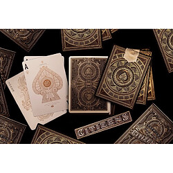 Avis Universal Citizen Poker Theory Luxury Deck Poker Size Edition Limitée Nouvelle carte magique scellée Trucs magiques Accessoires & 124 ; Jeu de cartes(Or)