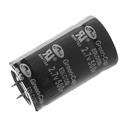 1 Pc Super Farad Condensateur 2.7V500F Automobile Condensateur De Voiture Noir 2/4 Pieds 2 Pieds