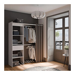 But Armoire dressing extensible MOKA blanc