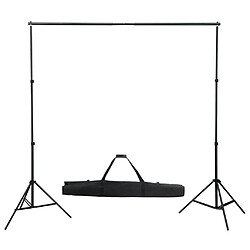 vidaXL Kit de studio photo avec ensemble d'éclairage et toile de fond pas cher