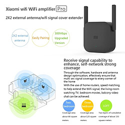 Avis Wewoo Routeur noir WiFi Amplificateur Pro 300 Mbps WiFi Intelligent avec 2x2 Antennes Externes