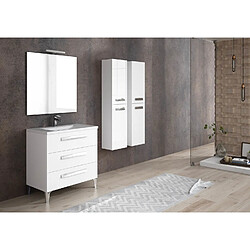 Mennza Meuble LINARES 80 Blanc