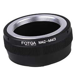 Acheter Adaptateur D'objectif En Métal M42- / 3 Pour Olympus EPL1 EP2 EP3 Panasonic GX1 GF2 GH4