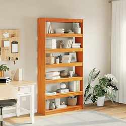 Avis Maison Chic Armoire de livres - Bibliothèque - Séparateur de pièce 100x30x199,5 cm bois de pin -GKD58462