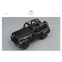 Acheter Universal 1: 18 Jeep Vogler noir mat première édition très détaillée moulée sous pression modèle de précision modèle de voiture collection cadeau | moulée sous pression.(Le noir)