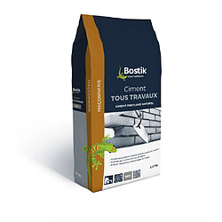 Ciment tous travaux gris Bostik 2,5 kg