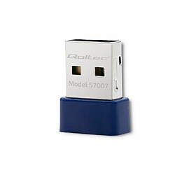 Qoltec 57007 Mini adaptateur WiFi USB Bluetooth sans fil