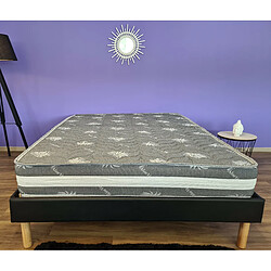 Acheter King Of Dreams Lot de 2 Matelas Orthopédiques 70x190x22 cm-Ferme-Face Hiver Laine-Ame Poli Lattex Haute Densité-Hypoallergénique