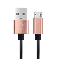 Avis Wewoo Câble or rose pour Galaxy, Huawei, Xiaomi, LG, HTC, Sony et autres smartphone 30cm à 100cm printemps à haute vitesse de style micro USB à USB 2.0 élastique spiralé de synchronisation de données USB,