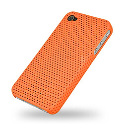 Avis Muzzano Coque + 3 Films APPLE IPHONE 4S ""Alveolia"" Premium Orange