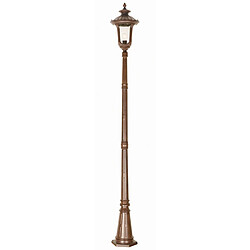 Elstead Lighting Lampadaire extérieur moyen 1 lumière patine bronze rouillé IP44, E27 