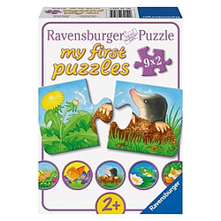 Puzzles Animaux dans le jardin Mes 1er Puzzles Ravensburger 