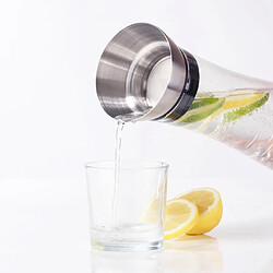 HI Carafe d'eau avec bec verseur Transparent 1,2 L