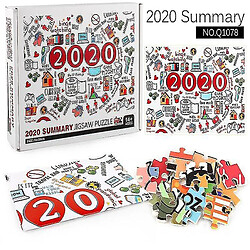 Universal 1000 pièces Jeu de jouets de décompression de puzzle à thème commémoratif populaire 2020