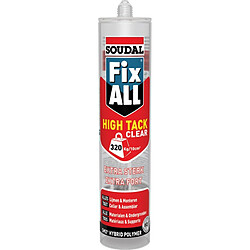 Masticcolle Soudal Fix All High Tack Clear