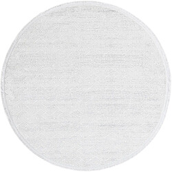 Hadorn Tapis 160x160 gris clair Davos Cilia