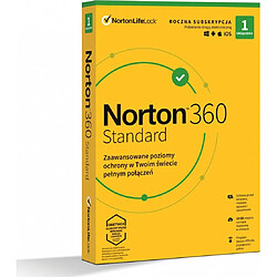 Norton 360 Standard 1 appareil 12 mois (21408666)