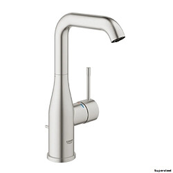 Avis GROHE - Mitigeur monocommande lavabo Essence taille L, cool sunrise brossé - finition doré brillant