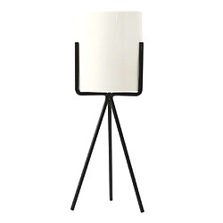 Ensemble de vases en fer et en céramique de style nordique pour la décoration de bureaux à domicile, noir-L Vase à fleurs minimalisme