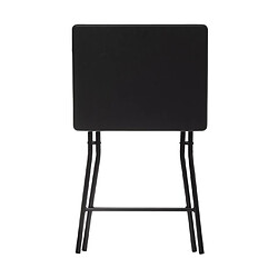 Five Simply Smart Table Pliante 48x38 cm Noir - FIVE