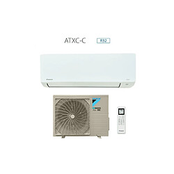 Daikin ARXC35C+ATXC35C Climatiseur Simple 12000BTU Fonction de Chauffage et de Refroidissement Blanc 