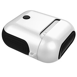 Wewoo Coque Protection Sac de rangement anti-perte pour casque Bluetooth verni pour écouteurs (blanc)