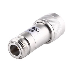 Wewoo Atténuateur de gain de fréquence argent 5W 20dBi N femelle à N mâle DC-13GHz