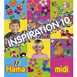 Perles à repasser Hama Midi Livre d'inspiration 10 : 64 pages