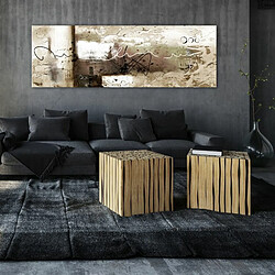 Paris Prix Tableau Imprimé Hammer Beige Narrow 40 x 120 cm